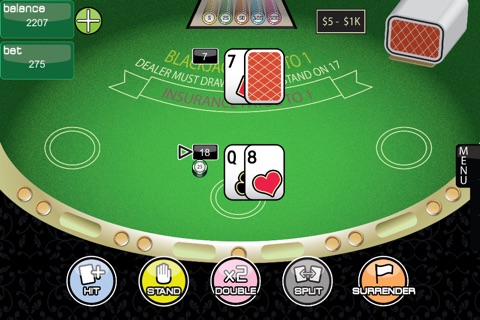 Super 21 Blackjack screenshot 2