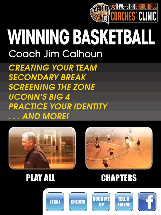 Winning Basketball: Championship Coaching - With Coach Jim Calhoun - Full Court Basketball Training Instruction - XL