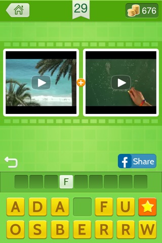 2 Vids 1 Word: Combine the videos to find the word or phrase screenshot 4