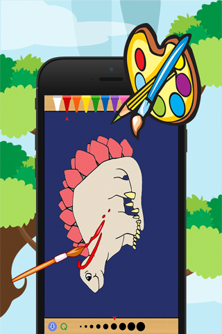 Dinosaur Coloring Book for Kid Games screenshot 4