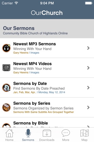 Community Bible Church of Highlands screenshot 2