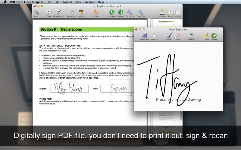 PDF Form Filler &amp; Signer thumbnail 2