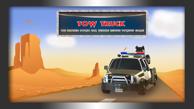 Tow Truck : The broken down car vehicle rescue towing game - Free Edition