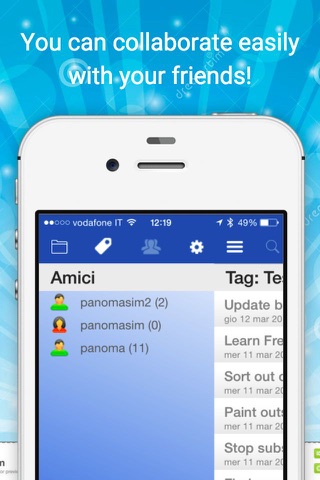 TapMeDo (Social Task Manager with collaborative open Sharing and Messaging platform) screenshot 2