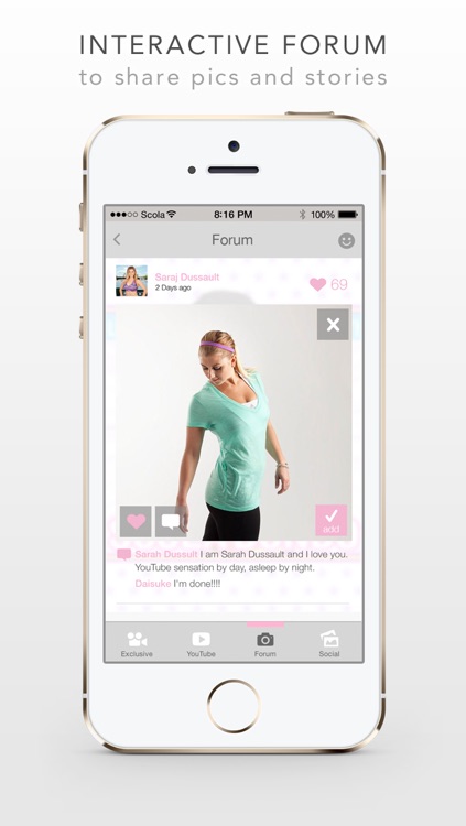 Sarah Fit Official App screenshot-3