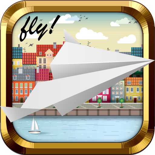 Paper-Plane Escape Toss - By Fun Game for the Kid icon