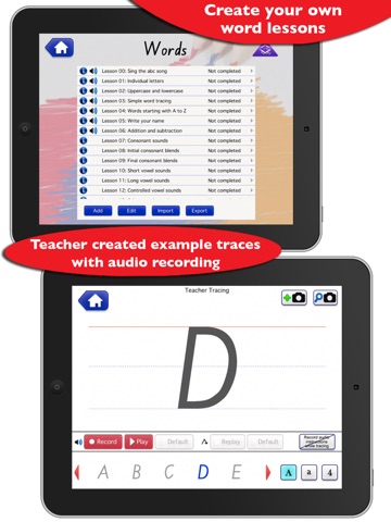 School Writing – Learn to write the abc, numbers words and more. (Sth Africa) screenshot 4