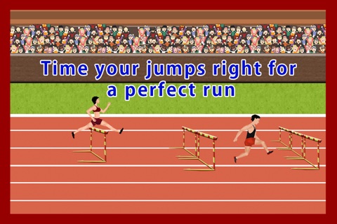 Hurdle Racing Sports Champion : The Run and Jump Trophy Winners - Free Edition screenshot 4