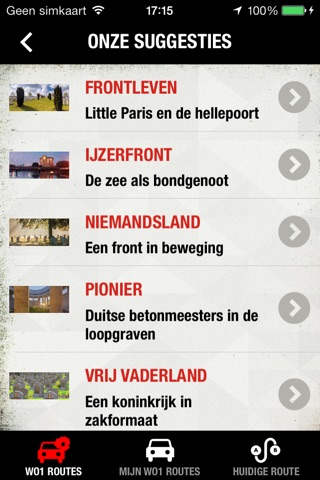 Autoroutes Eerste Wereldoorlog in de Westhoek screenshot 2