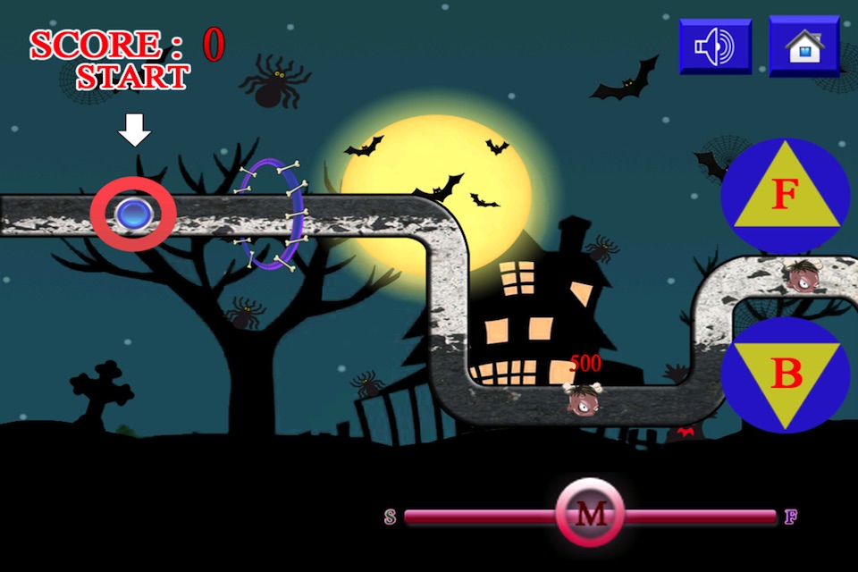 Don't Touch Zombie - Free Halloween Fun Skill Games screenshot 2