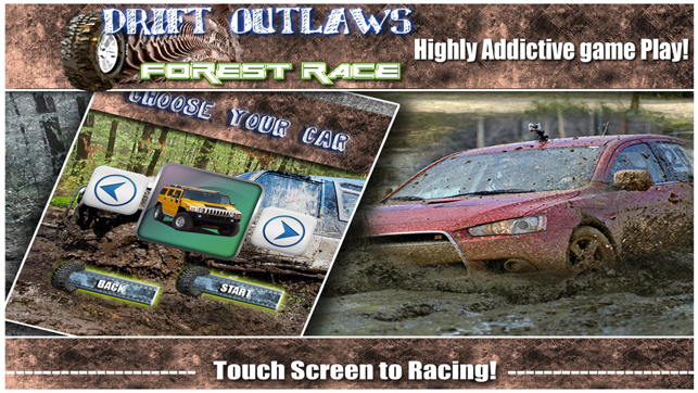 Drift Outlaws Forest Race FREE : Badass Sports Racing Car Ga(圖2)-速報App