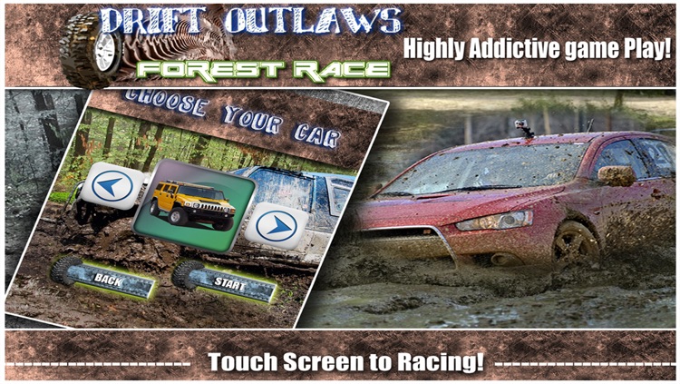 Drift Outlaws Forest Race FREE : Badass Sports Racing Car Games