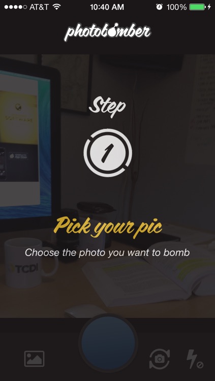 PhotoBomber App for iPhone