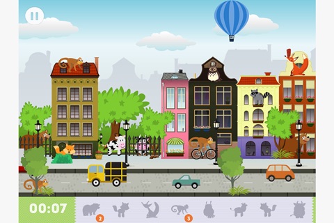 Cities and Animals. Hidden Objects Game screenshot 4