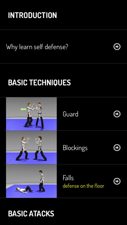 Self Defense - The Best Martial Arts Course with 3D animations Lite