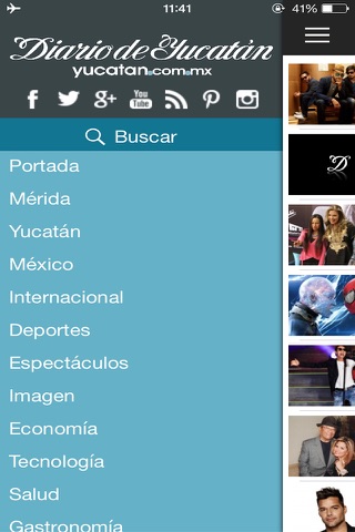 Diario de Yucatán online screenshot 2