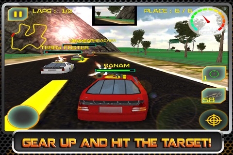 3D RAGING METAL - Stock Car Street Racing Games screenshot 2