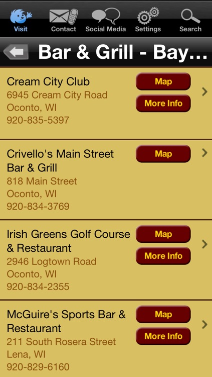 Oconto County Tourism App screenshot-3