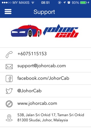 JohorCab screenshot 3