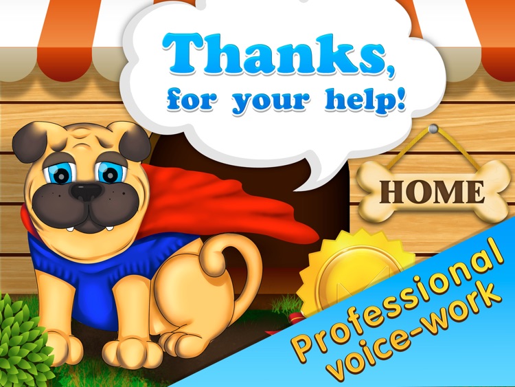 A Smart Doggies Adventure educational game for smallest kids free screenshot-4