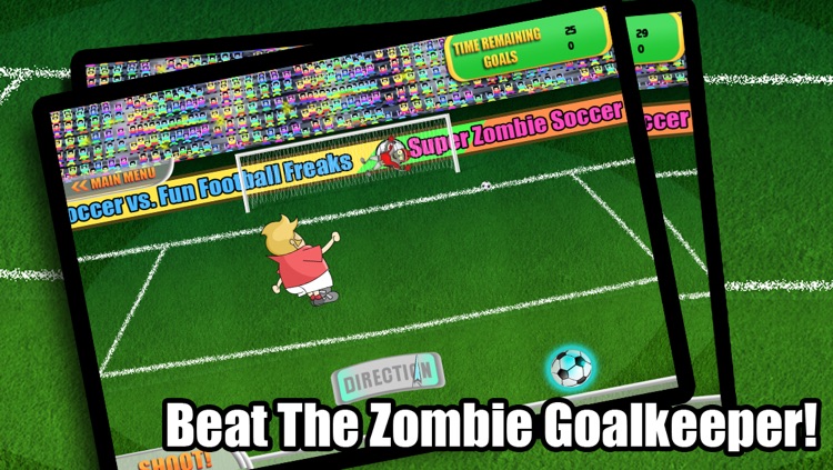 Super Zombie Soccer Sports vs Fun Fantasy Football Freaks