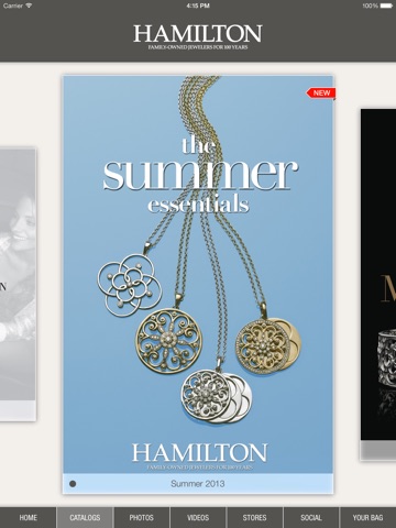 Hamilton Jewelers iCatalog+ screenshot 2