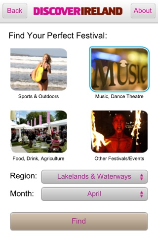 Discover Ireland Festival & Events screenshot 4