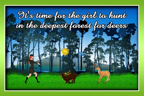 Deer Forest Huntress : The Gun and Bow Survival Hunt - Free Edition screenshot 2