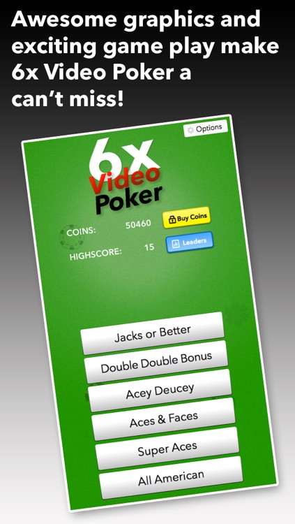 6x Video Poker Free