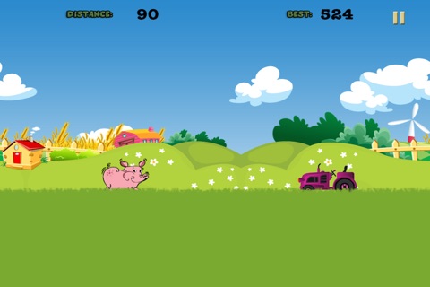 Piggie Ham Run Free - A Pig's Bacon Jump Rush! screenshot 2