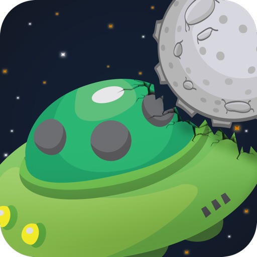 UFO Space Ship Escape - Extreme Asteroid Crusher Getaway FREE Icon