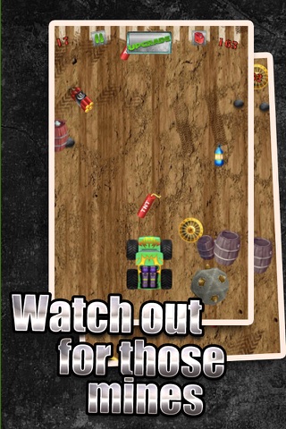 Monster Truck Rider Jam on the Mine Field Dune City 3D PRO - FREE Game screenshot 3