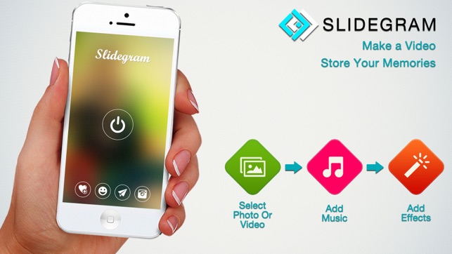 SlideGram - Image slideshow to Video con