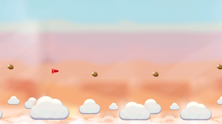 Chicken Dodge Rocket Game - Crazy Bird screenshot-3