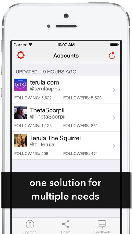 Twigo - Manage Twitter Accounts - Track Twitter Followers and Unfollowers - Gain Followers & Find Your Audience