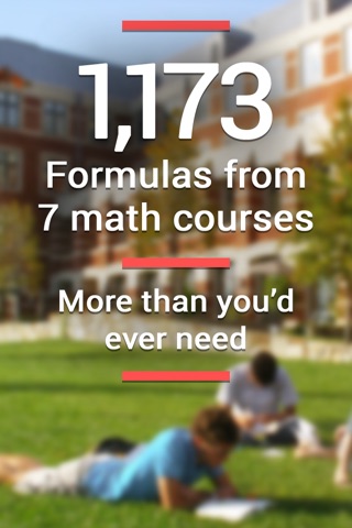 Formulae Helper - math reference app with formulas for calculus, algebra, geometry, trigonometry, precalculus, integrals, limits, derivatives, functions, antiderivatives, series, polynomials, numbers and sequences, equations, vectors, trig screenshot 2