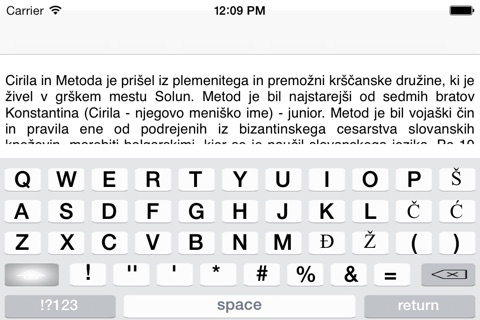 Slovenian Keyboard screenshot 3