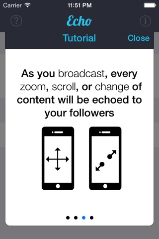 Echo - Broadcast content to nearby devices screenshot 4