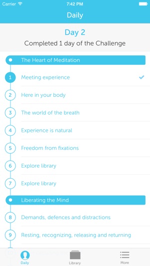 One Month Meditation Challenge(圖1)-速報App