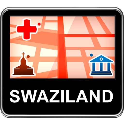 Swaziland Vector Map - Travel Monster