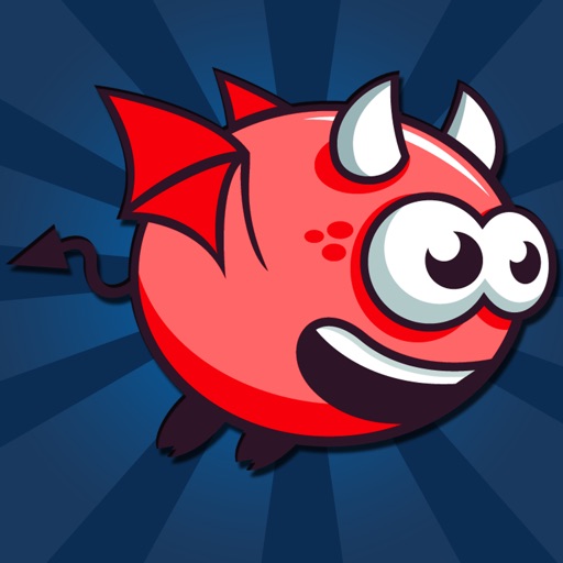 Happy Devil's Gobbling Journey Free Icon