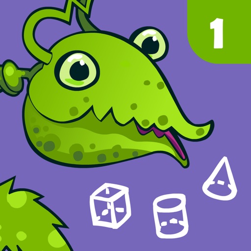 Mathlingz Geometry 1 - Educational Math Game for Kids iOS App