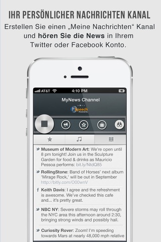 OneTuner Pro Radio Player for iPhone, iPad, iPod Touch - tunein to 65 genre stream! screenshot 4