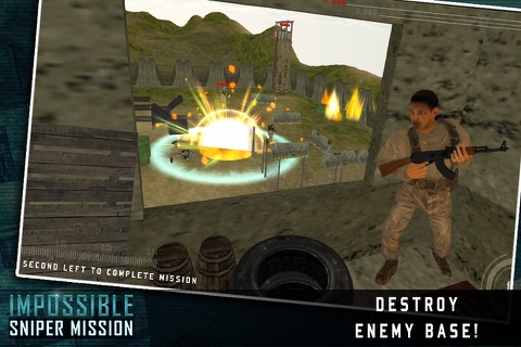 Impossible Sniper Shooter Mission 3D screenshot 2