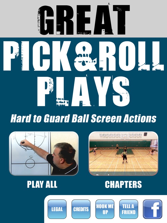 Great Pick & Roll Plays: Using Ball Screens For A Championship Offense - With Coach Lason Perkins - Full Court Basketball Training Instruction - XL