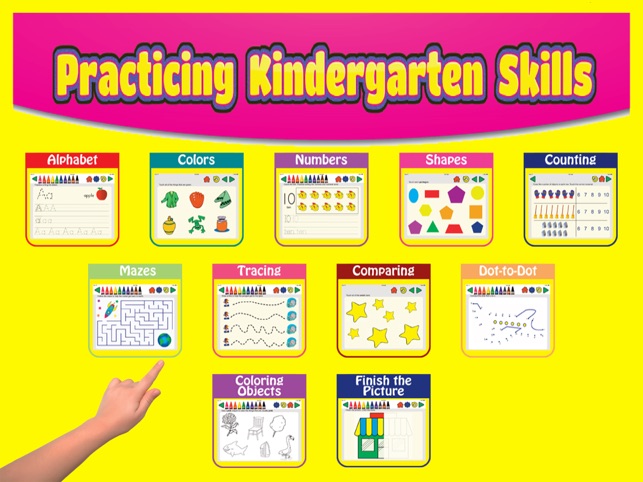 Practicing Kindergarten Skills