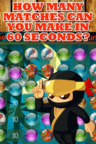 Marble Ninja Match - FREE Jewel Matching Game screenshot 2