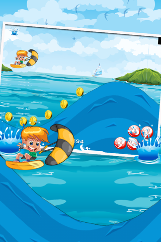 Cool Sonic Kite Surfer-Top Free High Flying Boards Extreme screenshot 2
