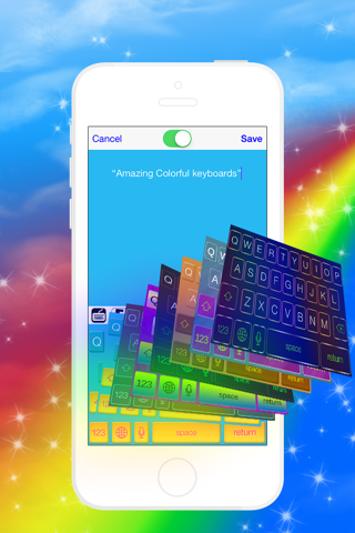 Swipe & Type Keyboards & Color Keyboards To Cool Fonts screenshot 2