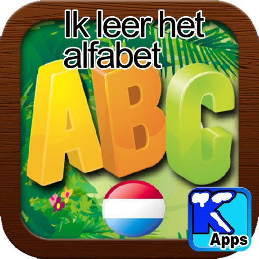 Ik leer het alfabet opzeggen en schrijven ABC phone Icon